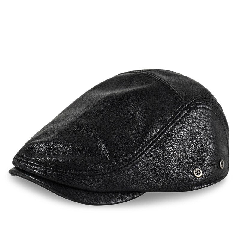 boina hombre cuero