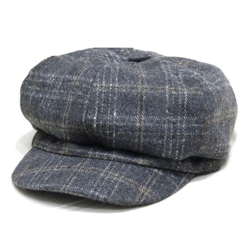gorro de lana tipo boina