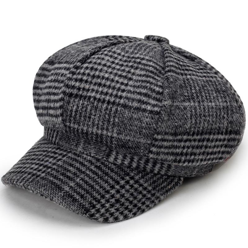 gorra gavroche gris