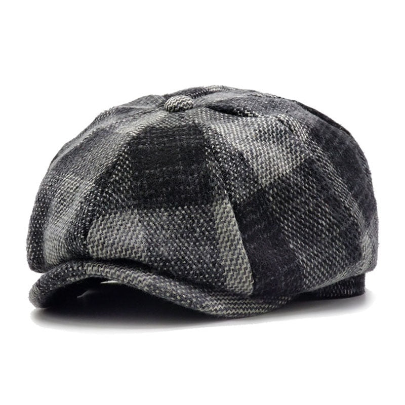 Gorra de Lana Newsboy